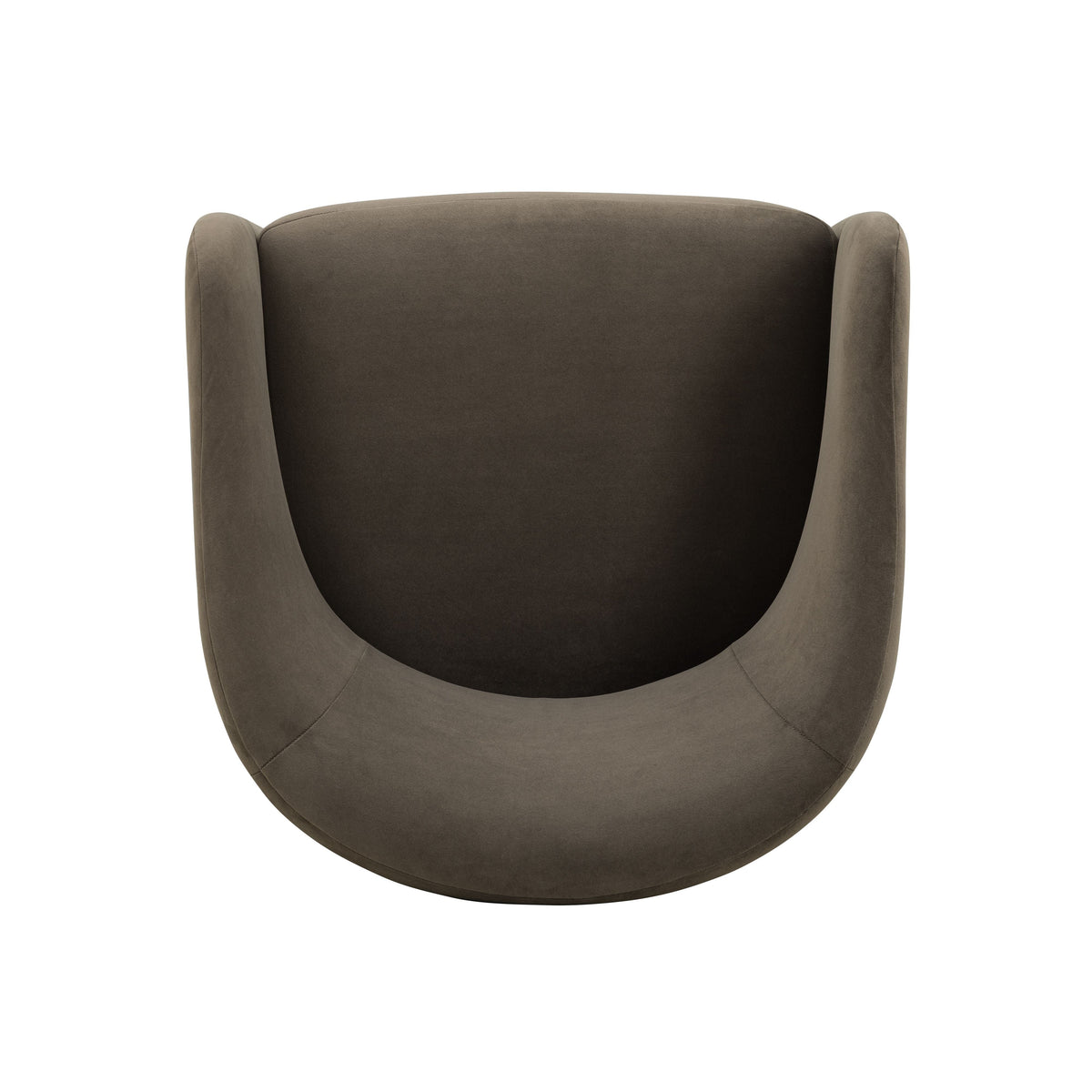 Seraphina Chocolate Brown Performance Velvet Dining Chair by TOV Furniture – photo 5 of 6