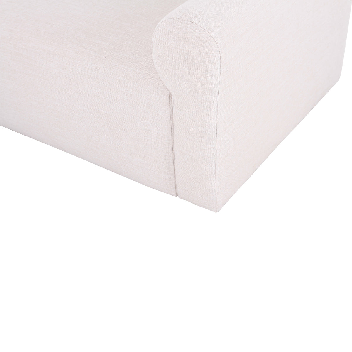 Gorge 81" Cream Performance Loveseat by TOV Furniture – photo 6 of 9