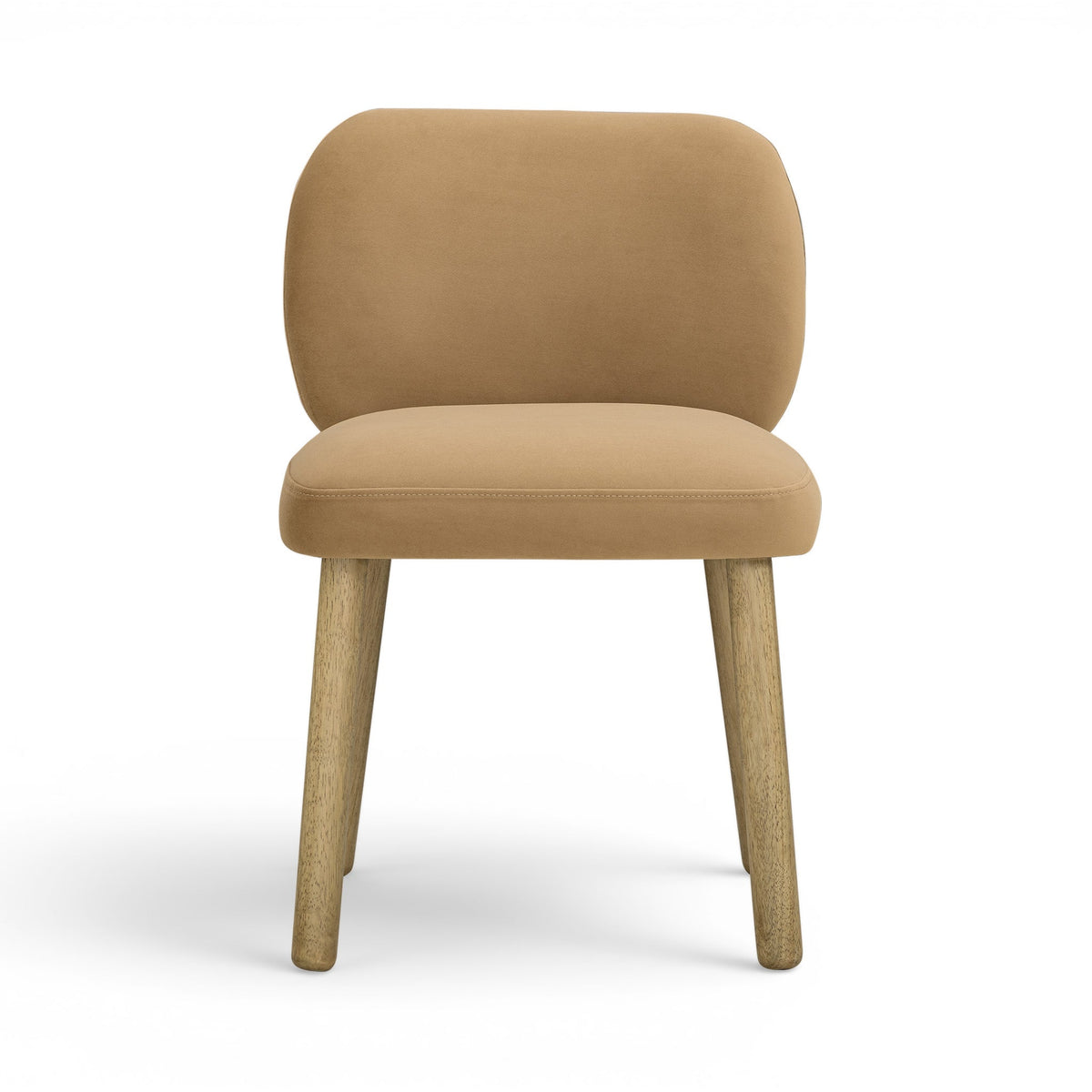 Foxy Camel Performance Velvet Dining Chair by TOV Furniture – photo 1 of 8
