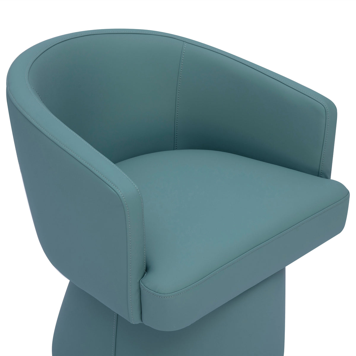 Kristen Seafoam Green Performance Vegan Leather Desk Chair by TOV Furniture – photo 3 of 6