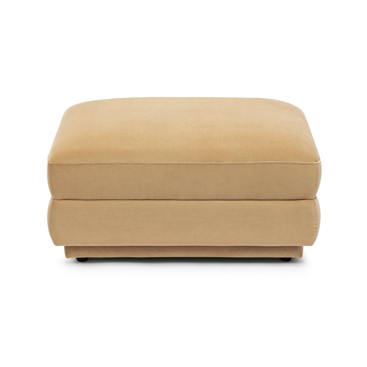 Perry Tan Performance Velvet Modular Sectional Ottoman by TOV Furniture – photo 2 of 6