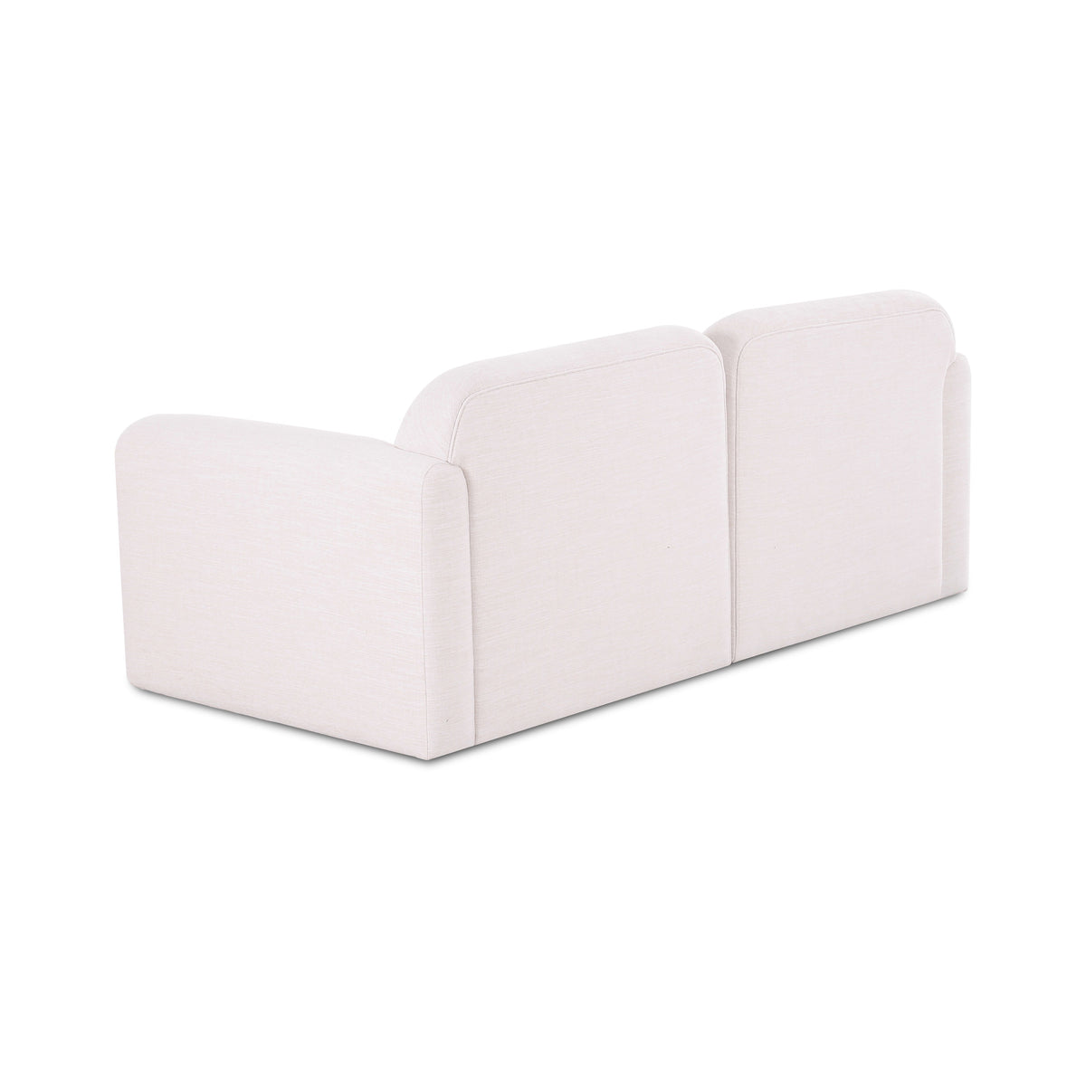 Gorge 81" Cream Performance Loveseat by TOV Furniture – photo 7 of 9