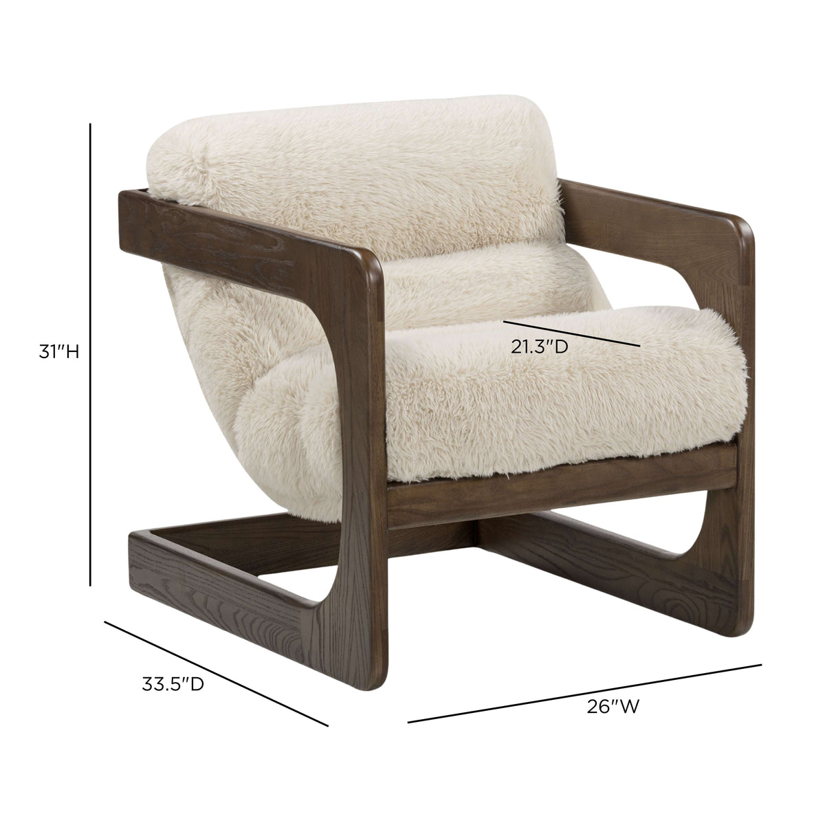 Palma Accent Chair in Natural by TOV Furniture – photo 8 of 8