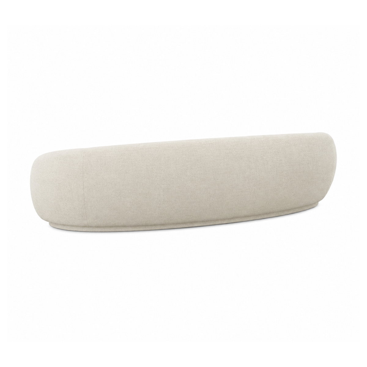 Kendall 120" Sand 2-Tone Chenille Sofa by TOV Furniture – photo 3 of 5