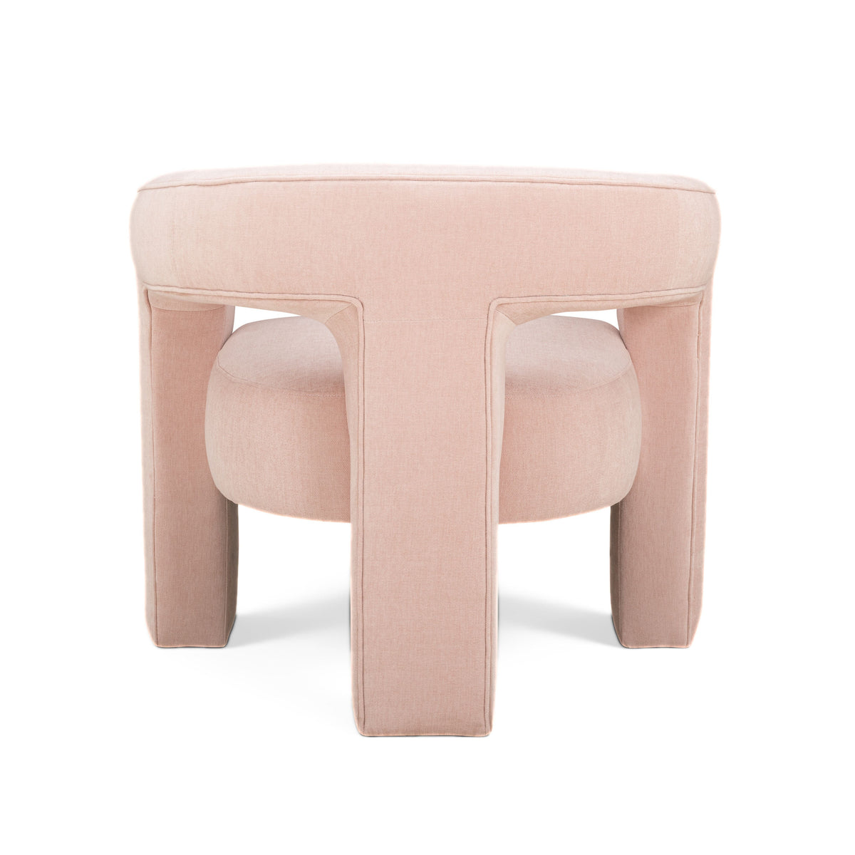 Malone Blush Performance Chenille Accent Chair by TOV Furniture – photo 4 of 6