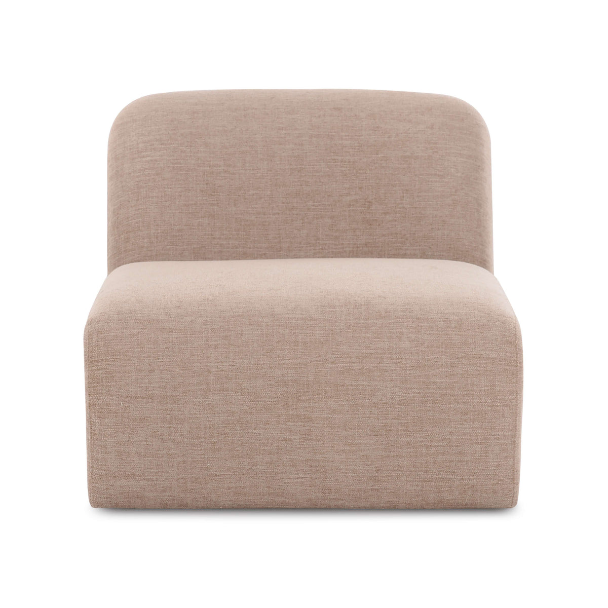 Gorge Modular Armless Chair in Tan by TOV Furniture – photo 1 of 7