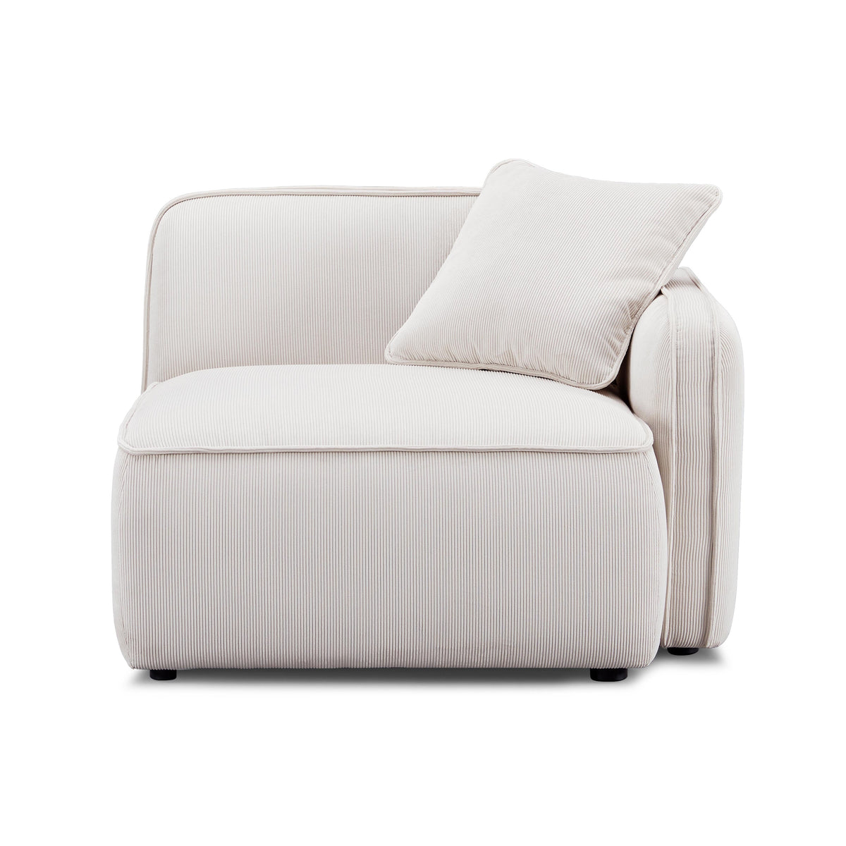 Travie Modular Corner Armchair in White Sand / RAF by TOV Furniture – photo 2 of 6
