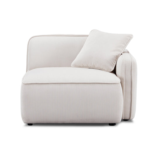 Travie Modular Corner Armchair in White Sand / RAF by TOV Furniture – photo 2 of 6
