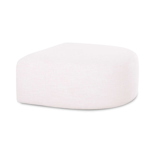 Gorge Cream Performance Fabric Ottoman by TOV Furniture – photo 3 of 8