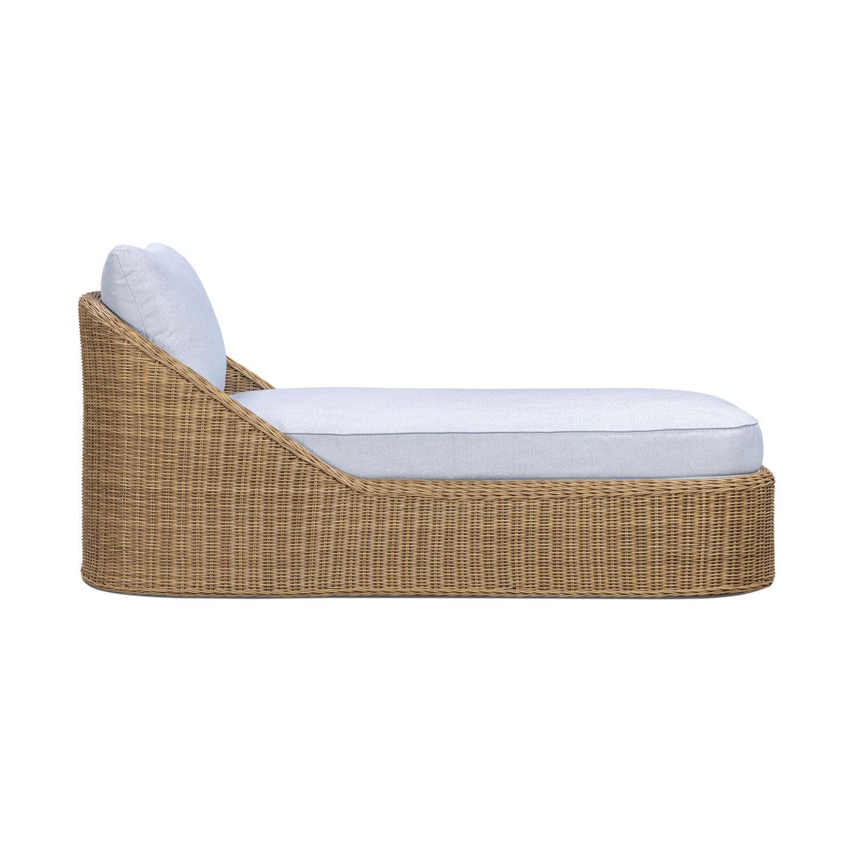 Axel Blue Boucle Outdoor Lounge Chair by TOV Furniture – photo 5 of 7