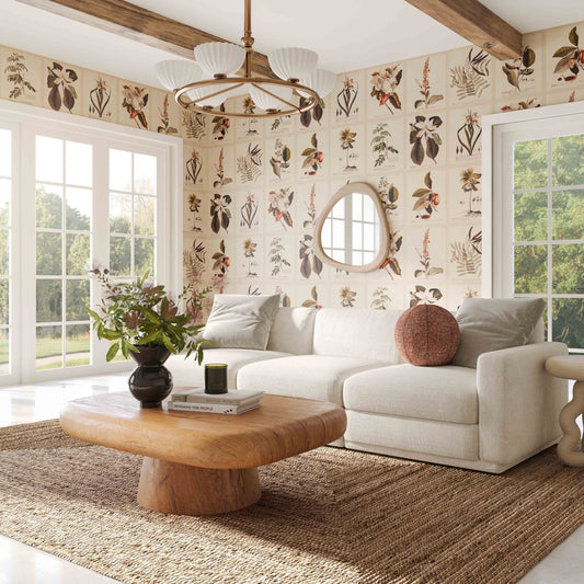 Perry 96" Cream Performance Chenille Modular Sofa by TOV Furniture – photo 2 of 10