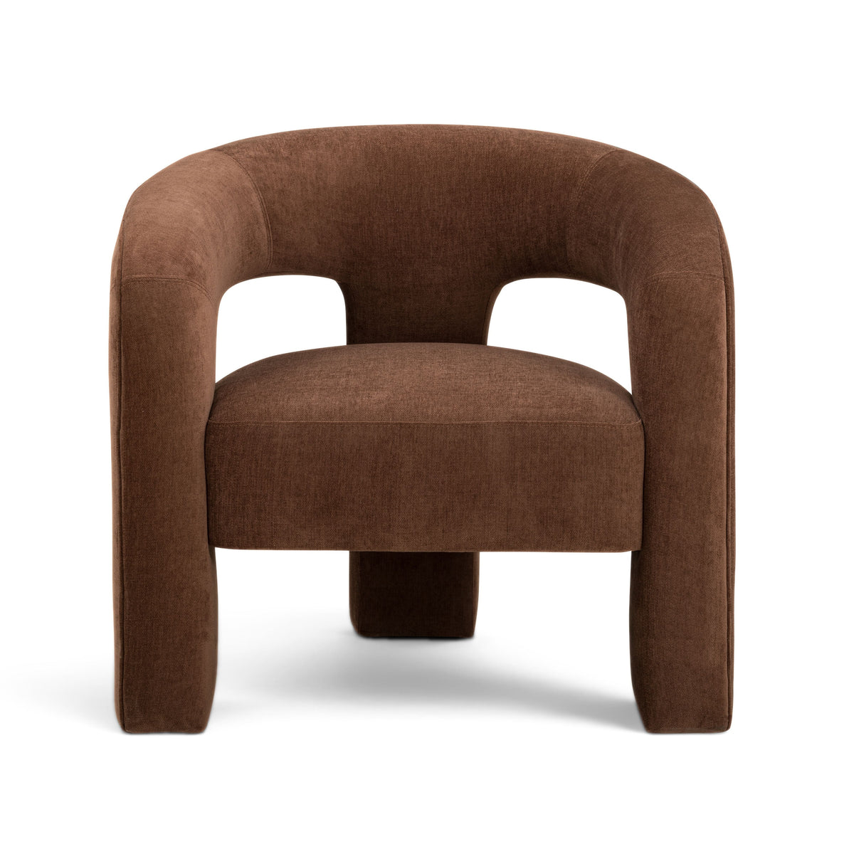 Malone Rust Performance Chenille Accent Chair by TOV Furniture – photo 1 of 6