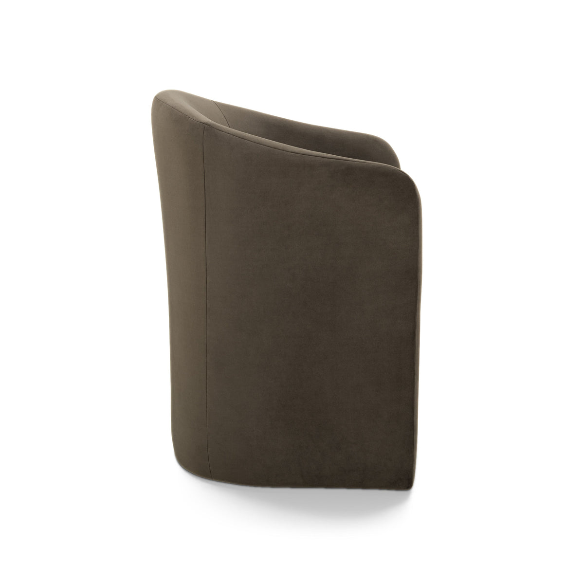 Seraphina Chocolate Brown Performance Velvet Dining Chair by TOV Furniture – photo 3 of 6