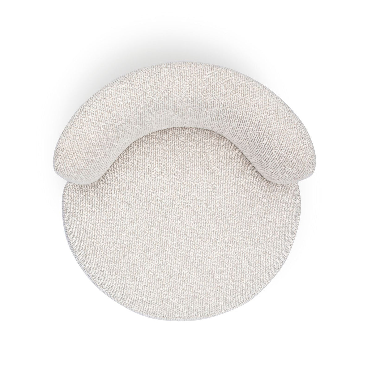 Hakuna Cream Performance Boucle Desk Chair by TOV Furniture – photo 6 of 7
