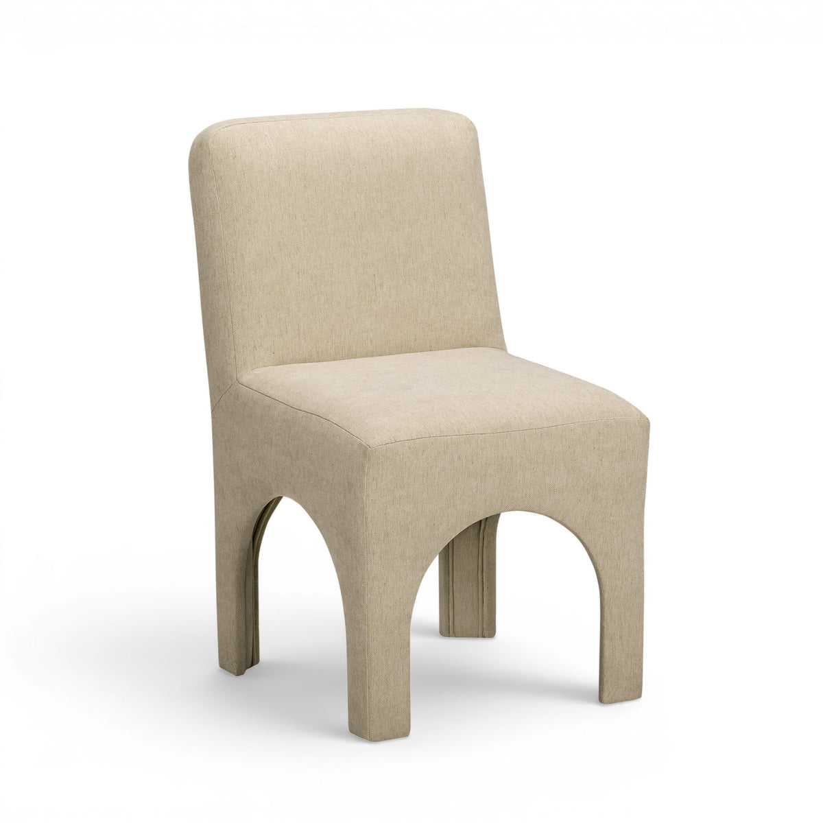 Tomlin Tan Performance Chenille Dining Chair by TOV Furniture – photo 1 of 8