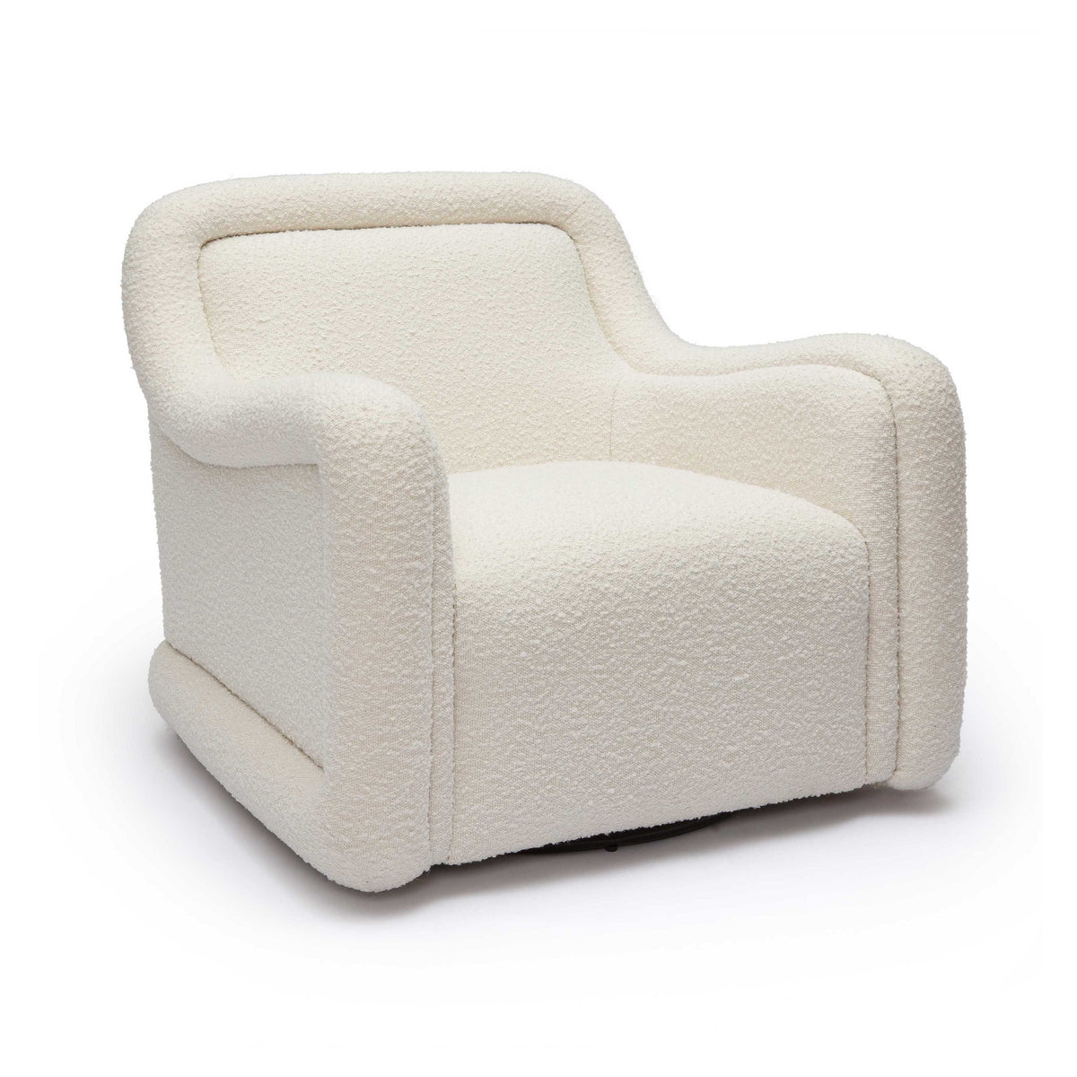 Charli Performance Swivel Chair in Cream by TOV Furniture – photo 1 of 7