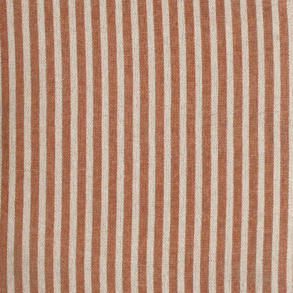 Byron Square Terracotta Stripe Cotton Jute Ottoman by TOV Furniture – photo 7 of 7