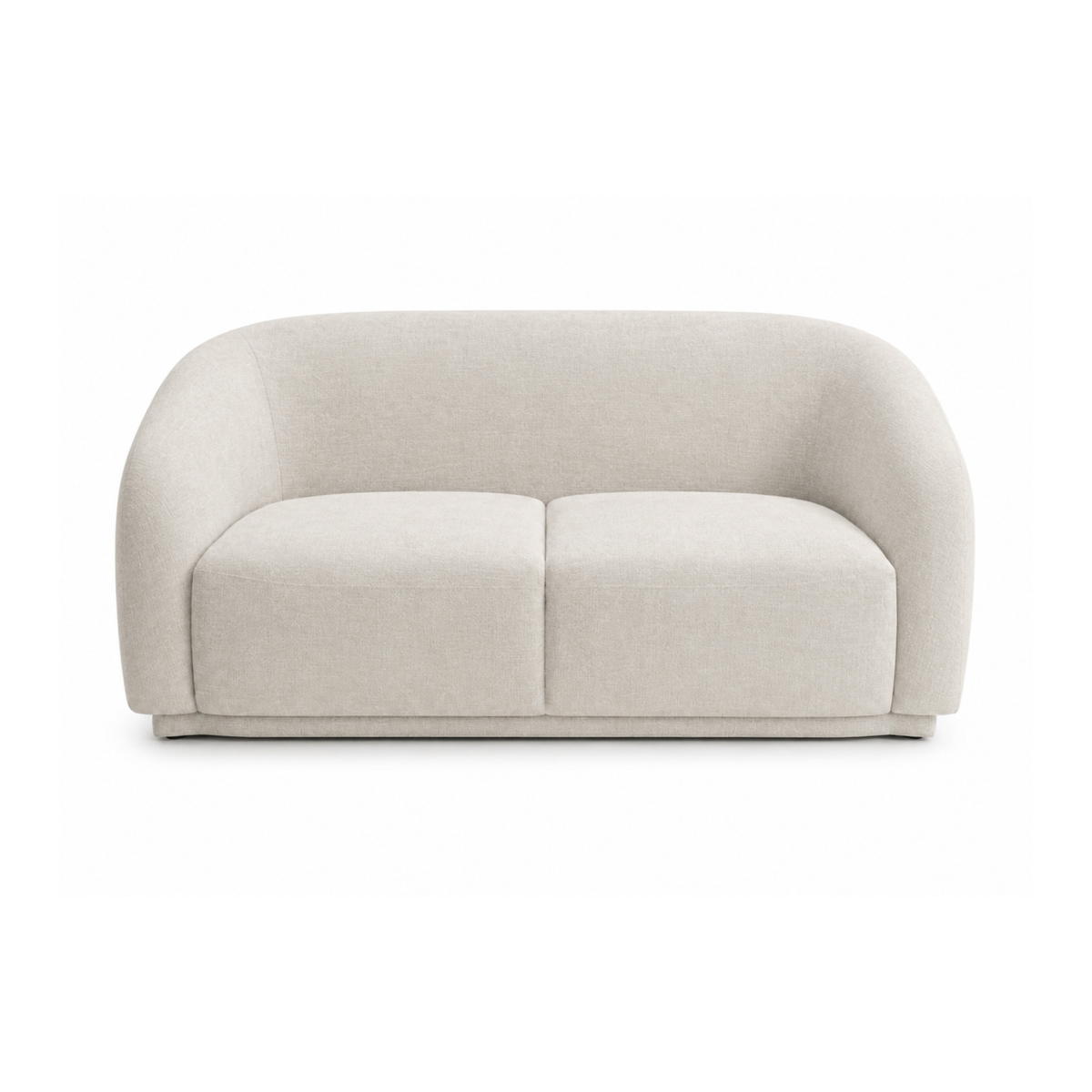 Yara Sand Distressed Chenille Loveseat by TOV Furniture – photo 1 of 5