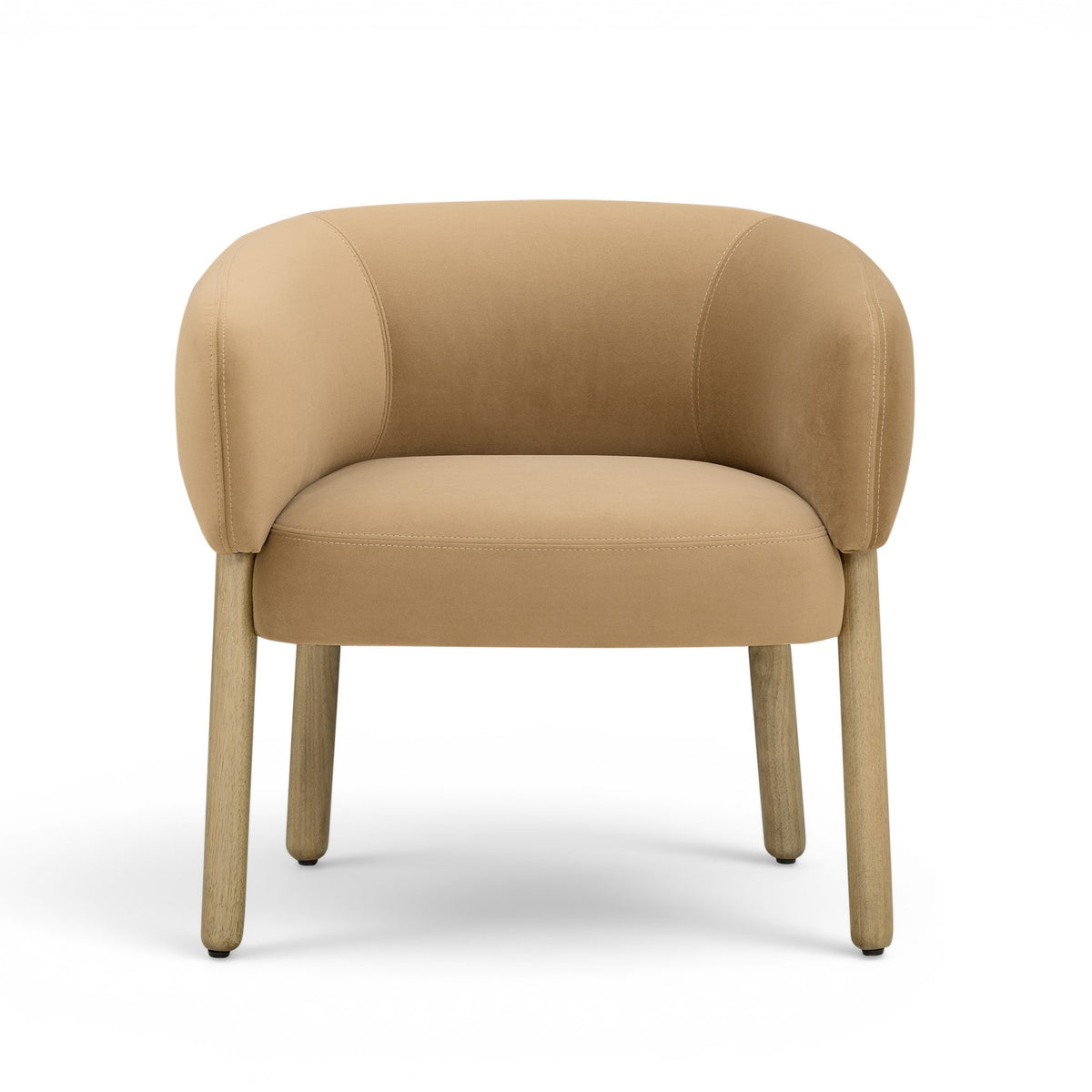 Foxy Camel Performance Velvet Accent Chair by TOV Furniture – photo 1 of 8