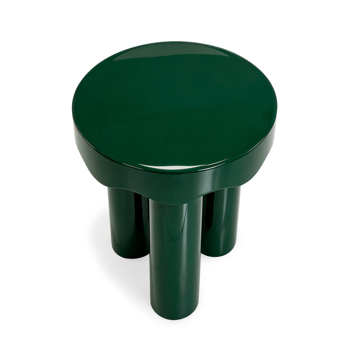 Casper Green High Gloss Nesting Side Table Set by TOV Furniture – photo 5 of 10