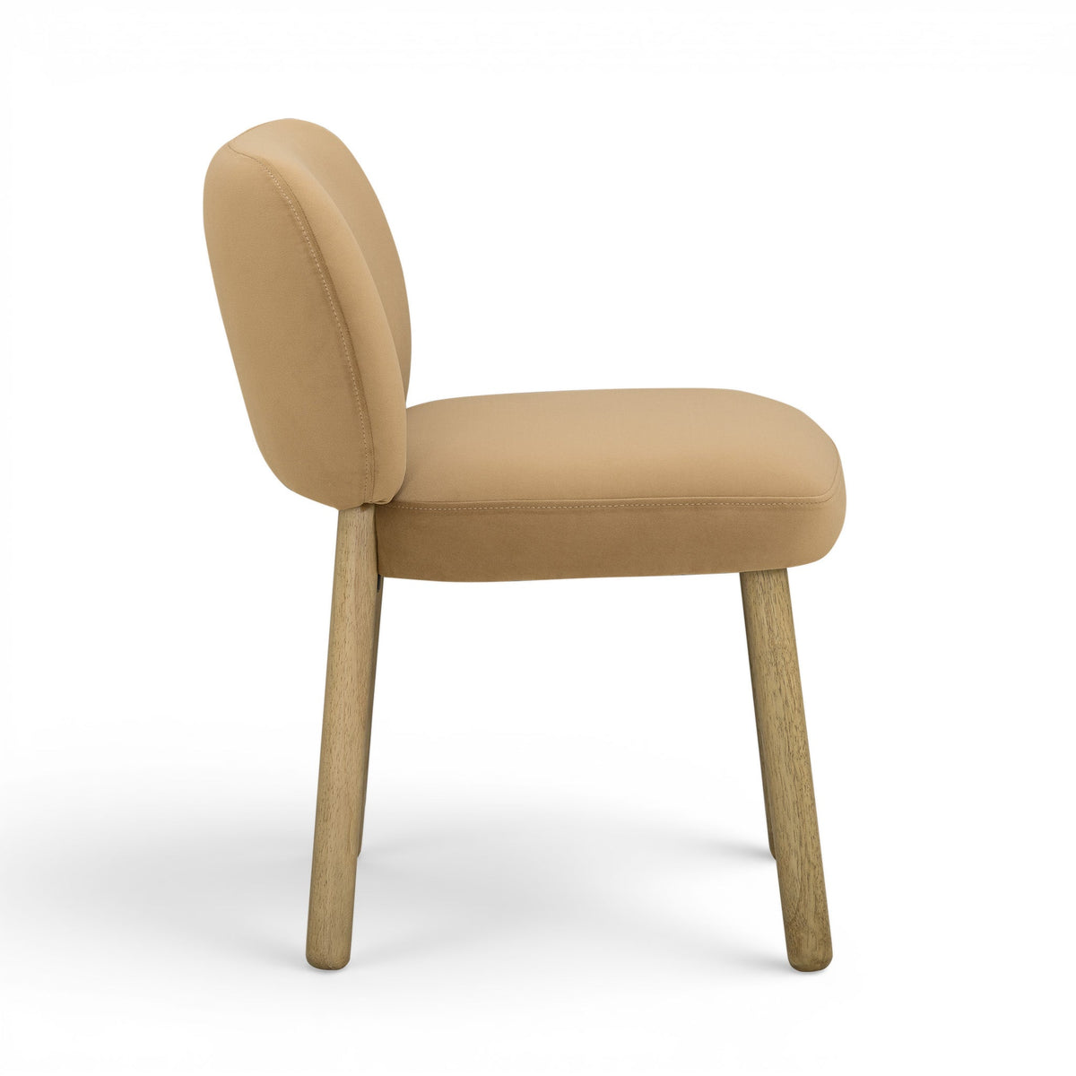 Foxy Camel Performance Velvet Dining Chair by TOV Furniture – photo 4 of 8