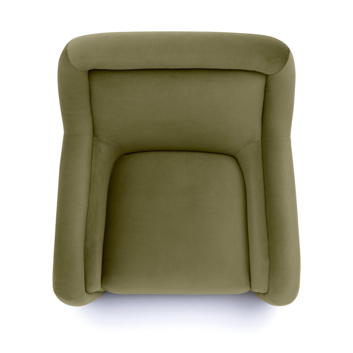 Charli Olive Green Performance Velvet Accent Chair by TOV Furniture – photo 5 of 6