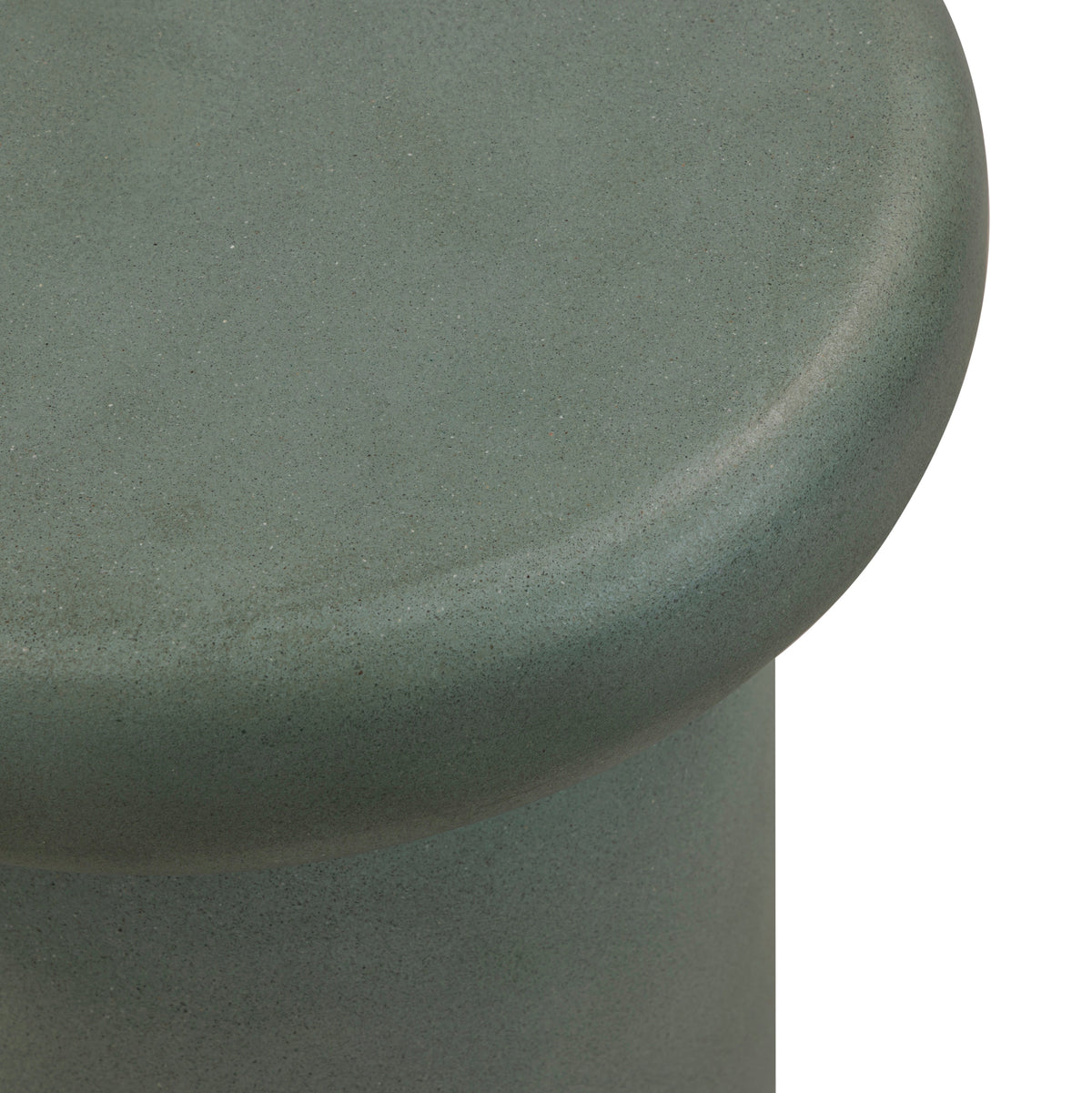 Lydia Green Concrete Indoor/Outdoor Side Table by TOV Furniture – photo 3 of 6