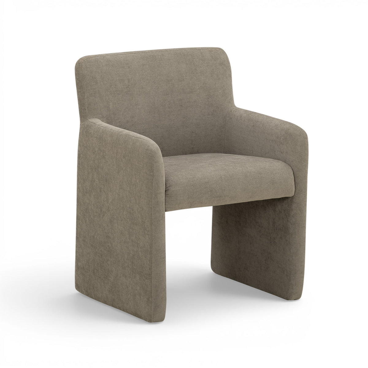 Crawley Performance Linen Chenille Dining Chair in Mink by TOV Furniture – photo 1 of 5