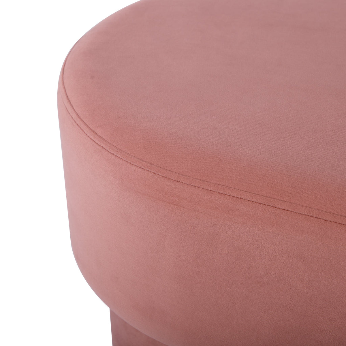 Andrea Salmon Performance Velvet 31" Storage Bench by TOV Furniture – photo 7 of 8