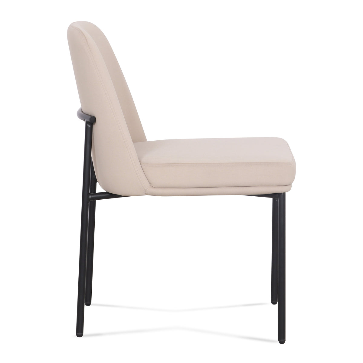 Sydney Taupe Performance Velvet Dining Chair - Set of 2 by TOV Furniture – photo 5 of 7