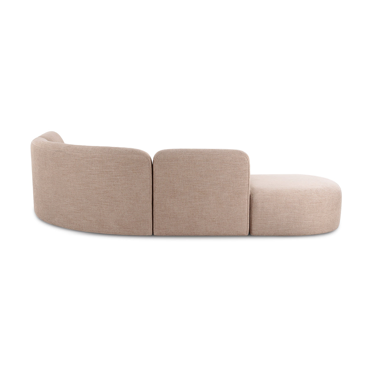 Gorge Tan Performance 5 Piece Euro Sectional by TOV Furniture – photo 3 of 6