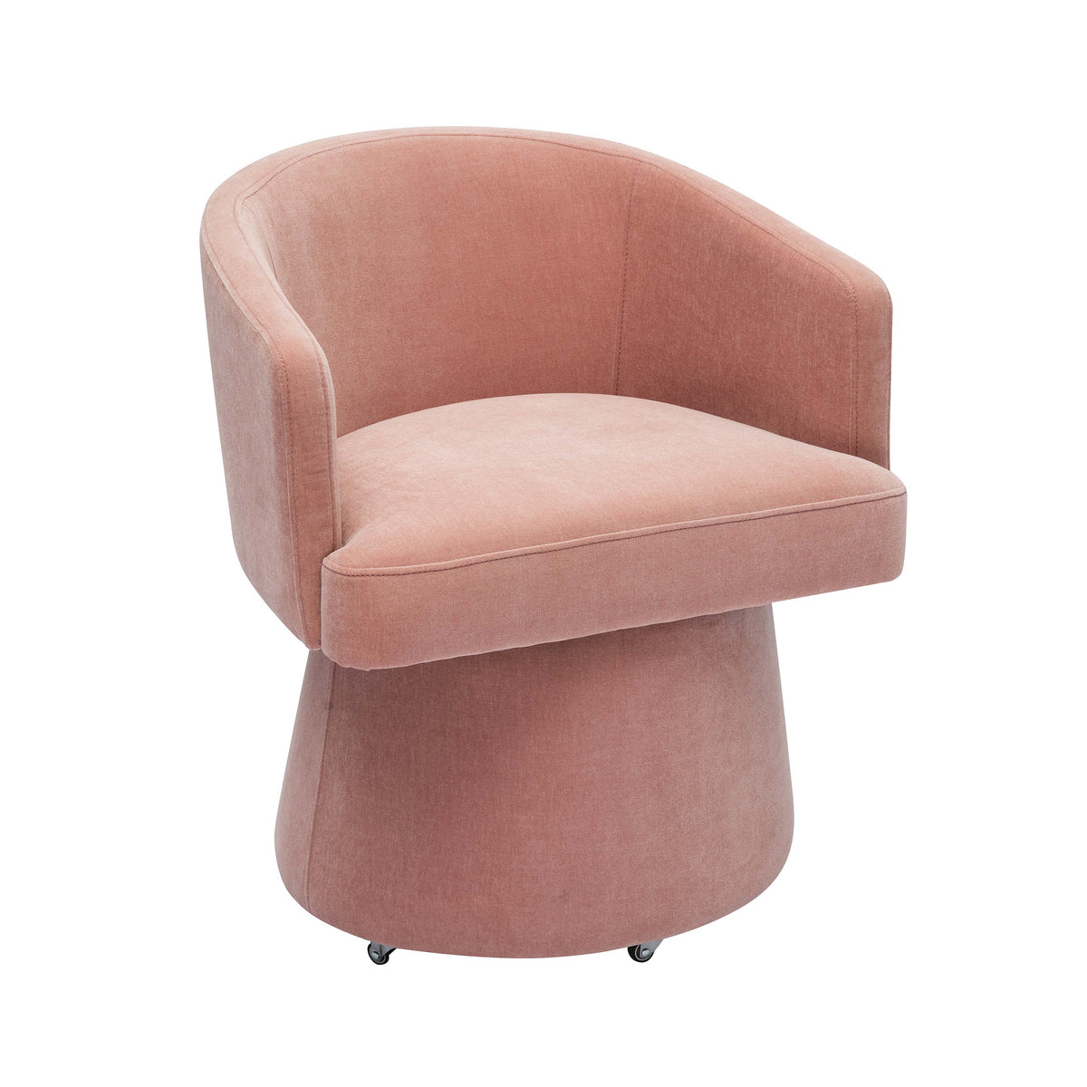 Kristen Rolling Desk Chair in Taupe by TOV Furniture – photo 8 of 8