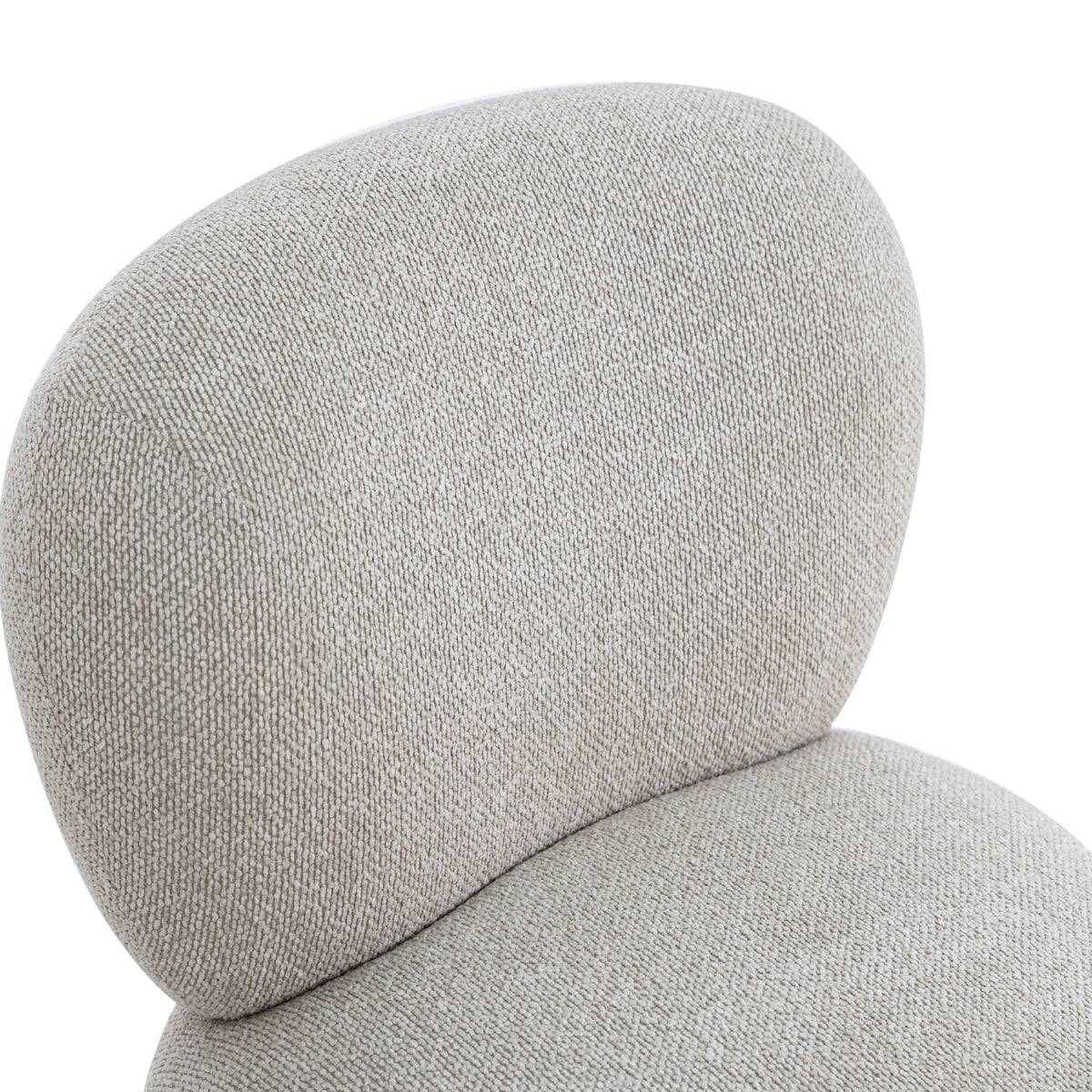 Pucker Warm Grey Performance Boucle Accent Chair by TOV Furniture – photo 4 of 8