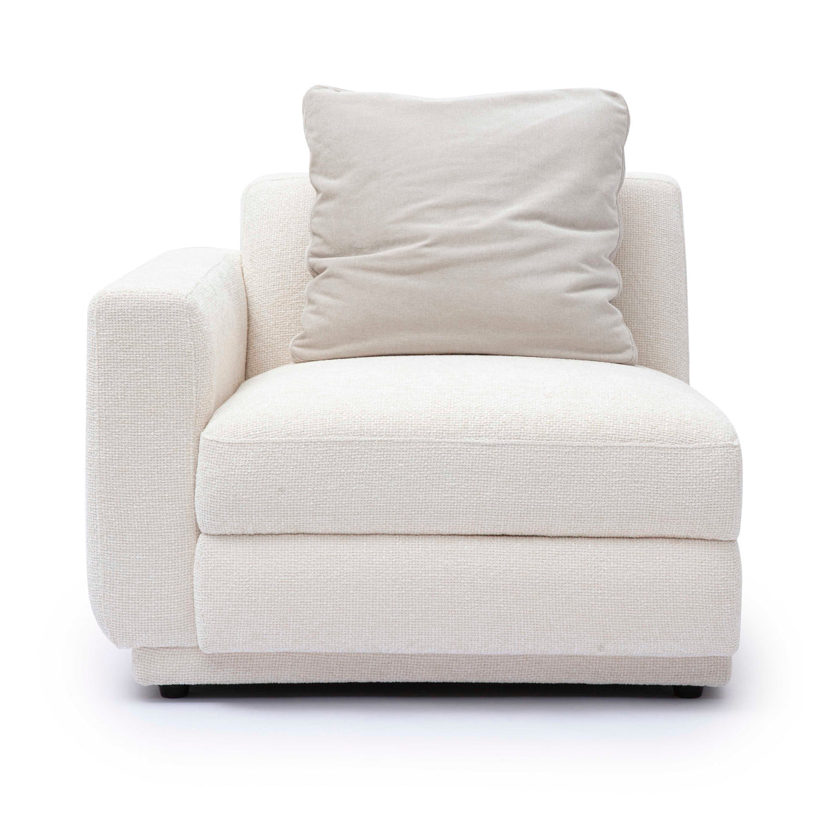 Perry Modular Corner Chair in Cream / LAF by TOV Furniture – photo 3 of 6