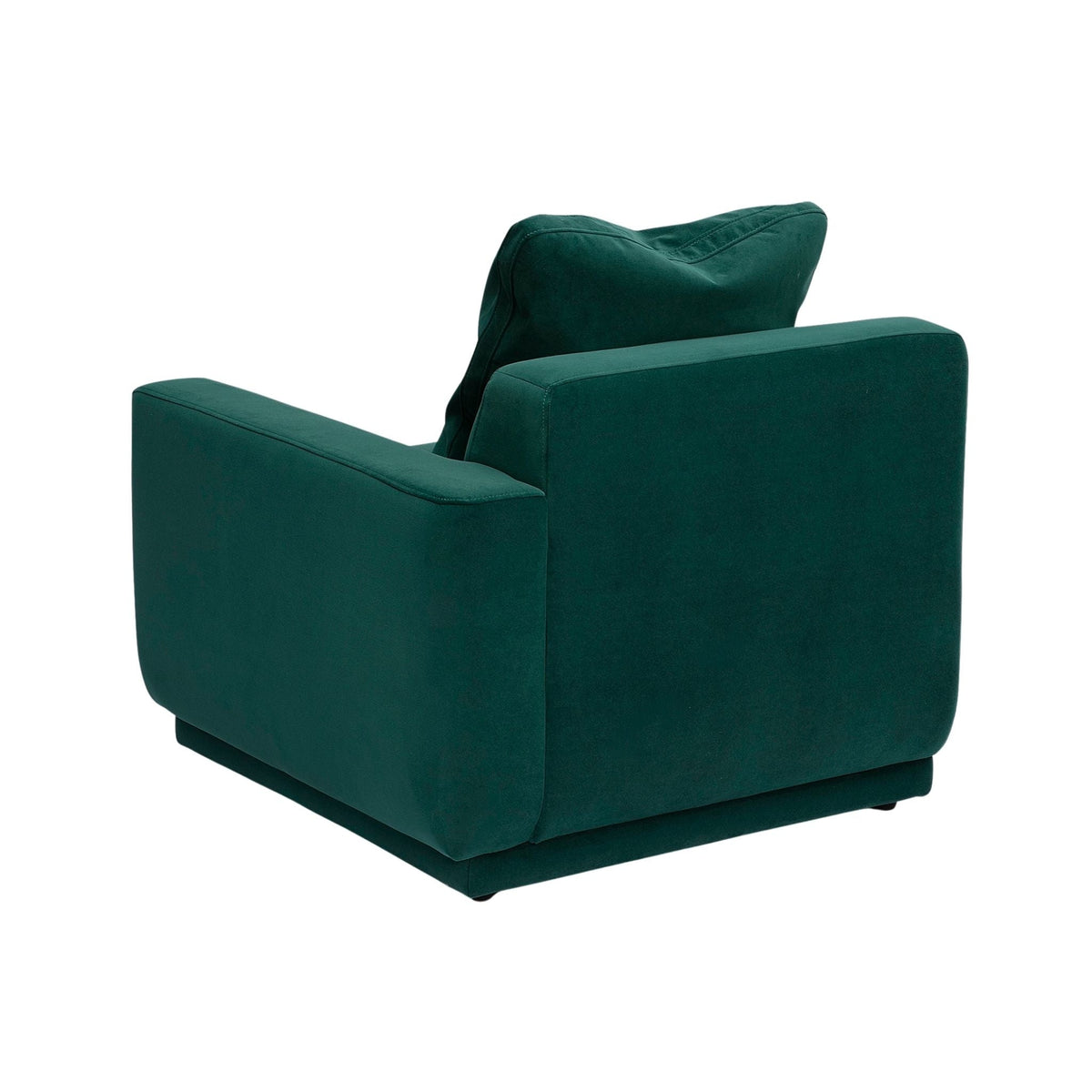 Perry Deep Green Performance Velvet Modular Sectional LAF Corner Chair by TOV Furniture – photo 4 of 6
