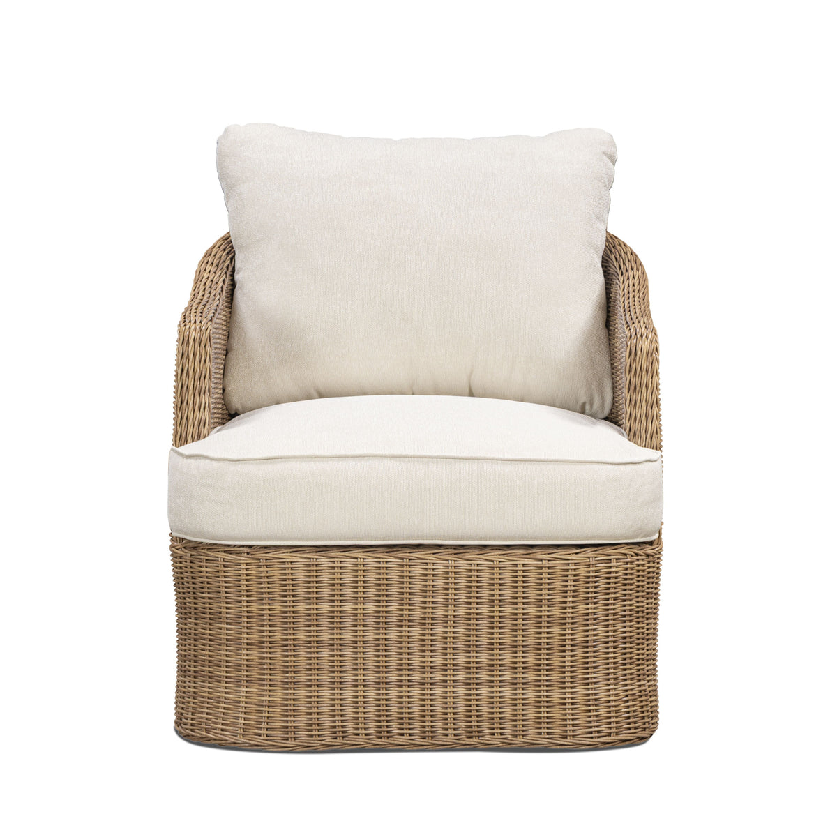 Axel Cream Boucle Outdoor Accent Chair by TOV Furniture – photo 3 of 7
