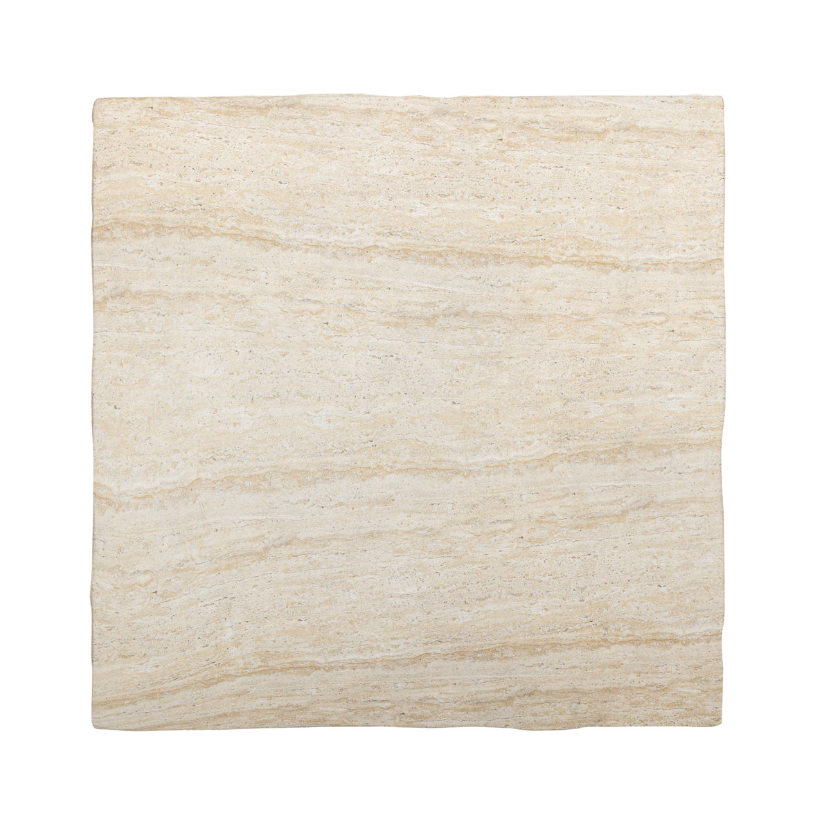 Roxanne 46" Faux Travertine Indoor/Outdoor Concrete Coffee Table by TOV Furniture – photo 6 of 7