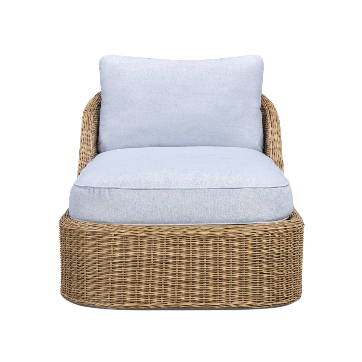 Axel Blue Boucle Outdoor Lounge Chair by TOV Furniture – photo 3 of 7