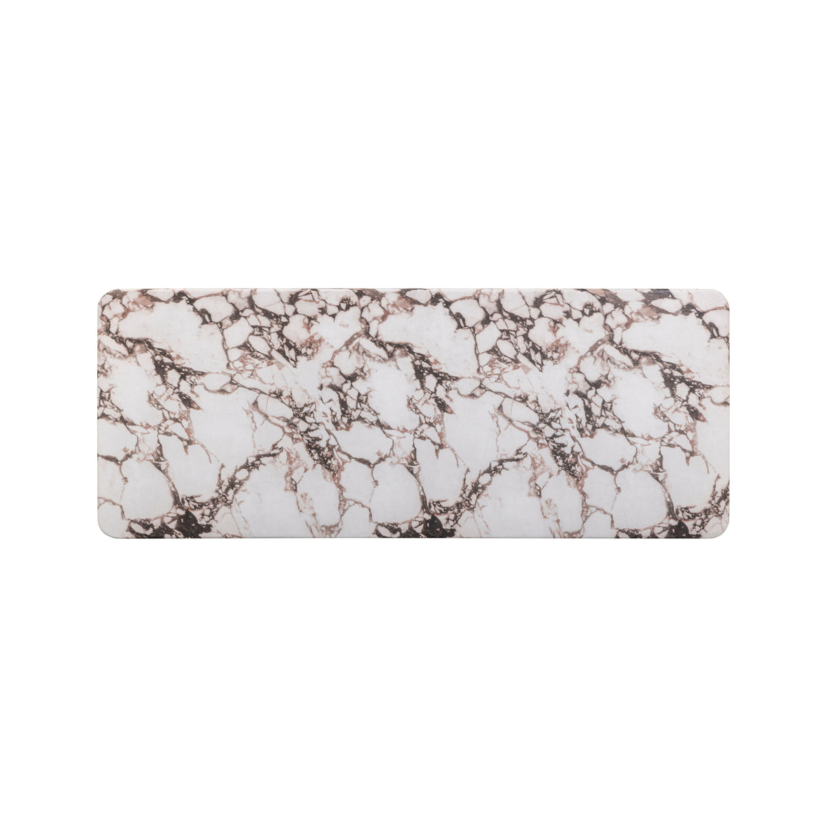 Janice 61" Faux Breccia Marble Console Desk by TOV Furniture – photo 5 of 6