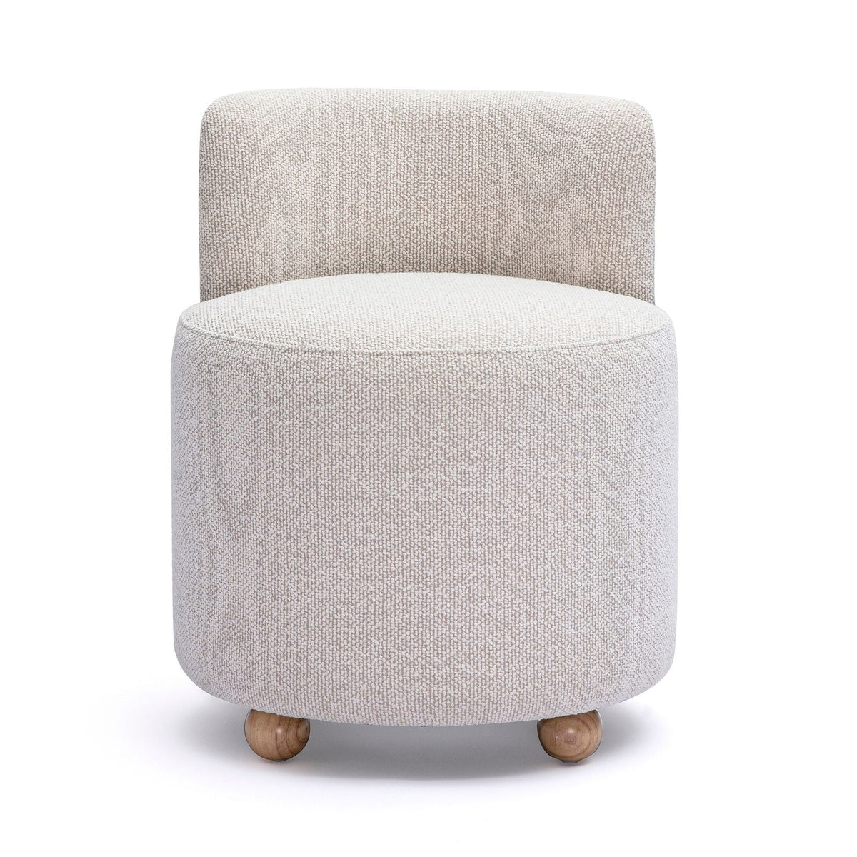 Hakuna Cream Performance Boucle Desk Chair by TOV Furniture – photo 1 of 7