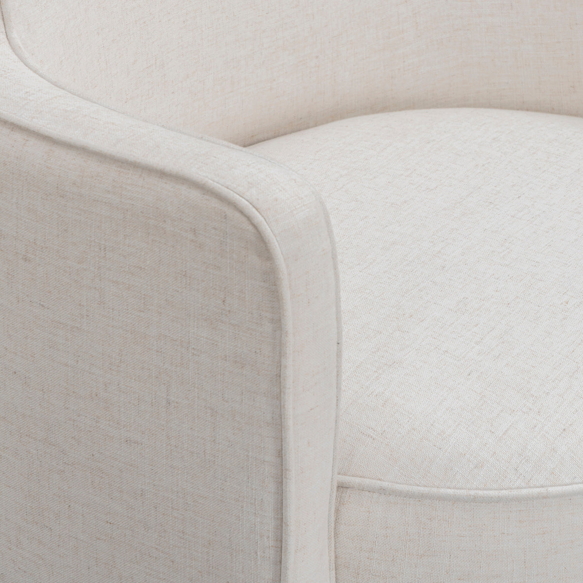 Passe Swivel Accent Chair in Cream by TOV Furniture – photo 4 of 7