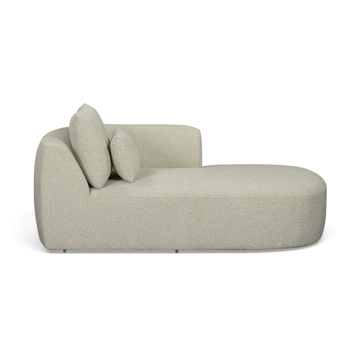 Noor Wheat Boucle RAF Chaise by TOV Furniture – photo 4 of 7