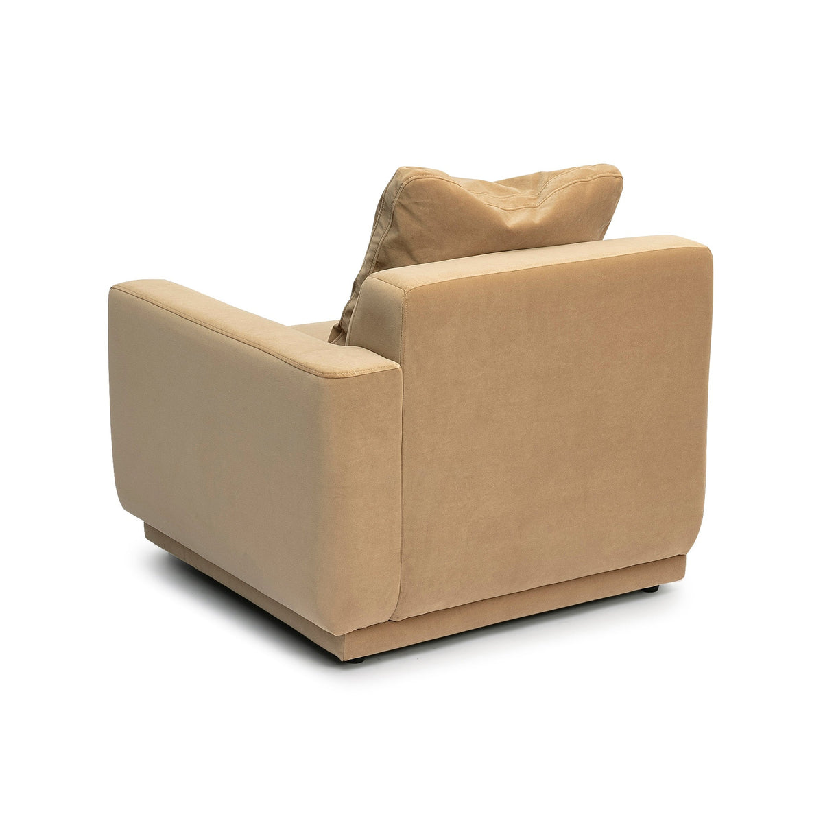 Perry Tan Performance Velvet Modular LAF Corner Chair by TOV Furniture – photo 4 of 6