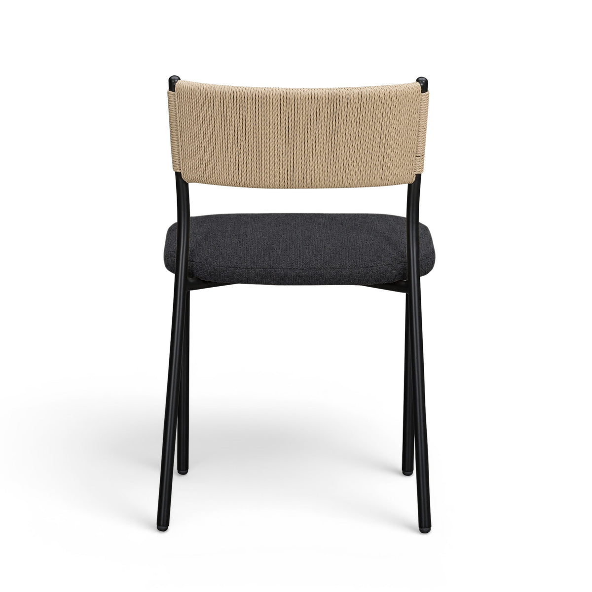 Celine Black Performance Boucle Dining Chair - Set of 2 by TOV Furniture – photo 6 of 7