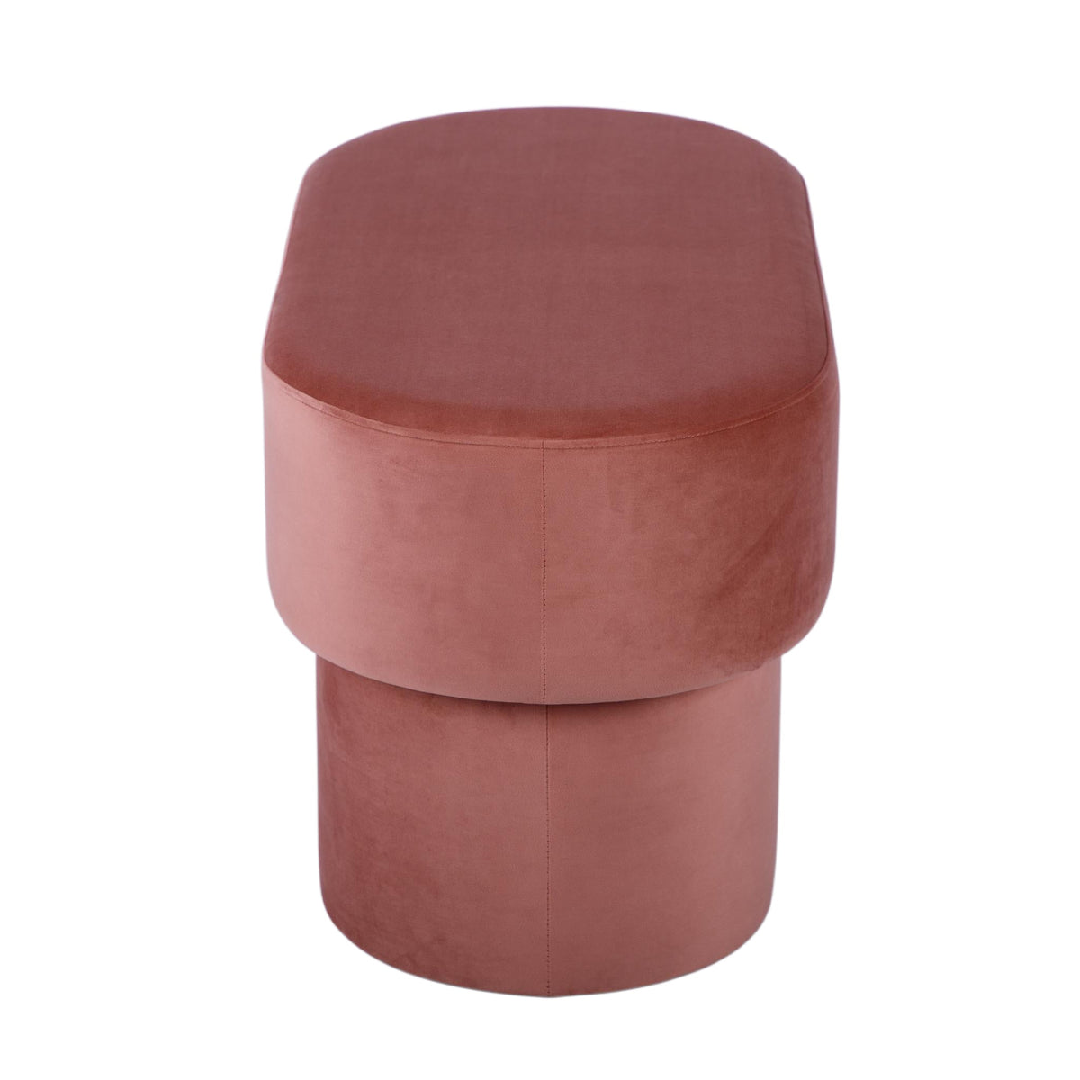 Andrea Salmon Performance Velvet 31" Storage Bench by TOV Furniture – photo 6 of 8