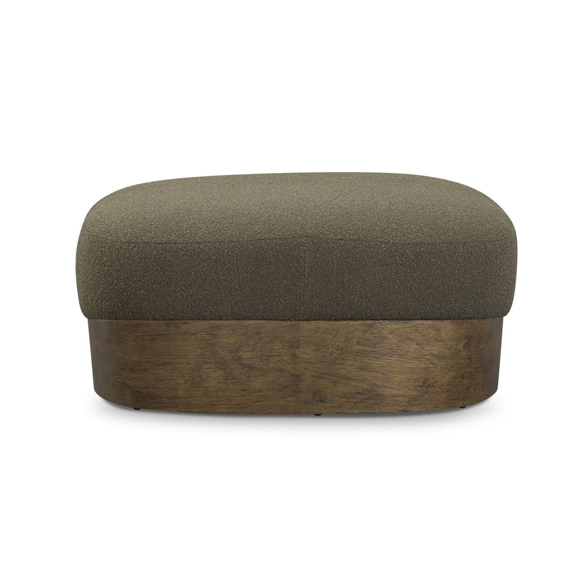 Domina Kale Green Boucle Ottoman by TOV Furniture – photo 3 of 8