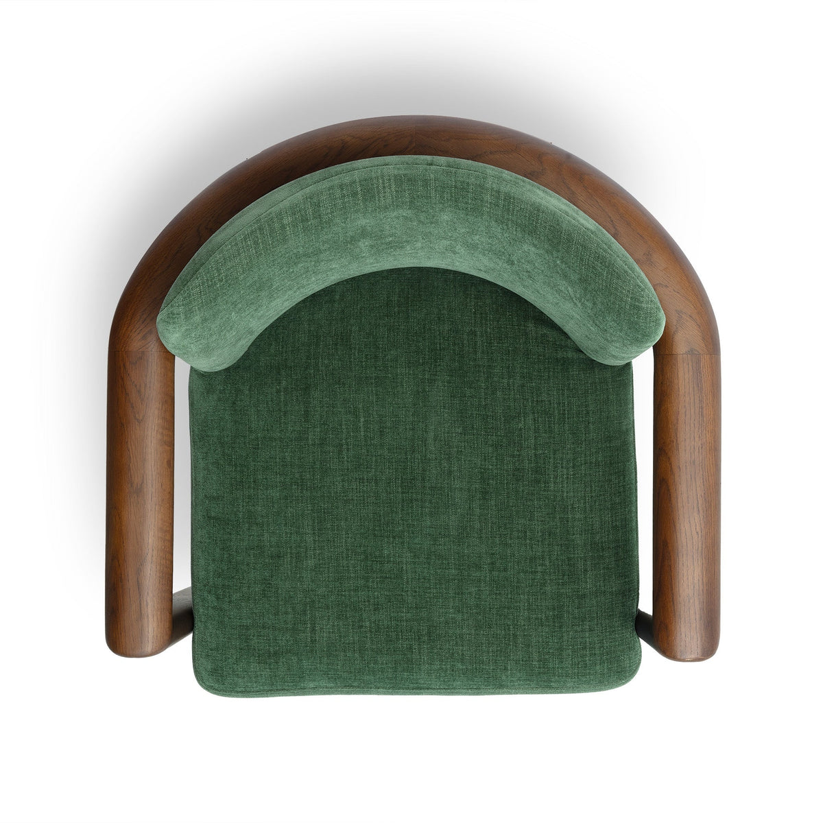 Irma Forest Green Textured Performance Velvet Dining Chair by TOV Furniture – photo 5 of 6