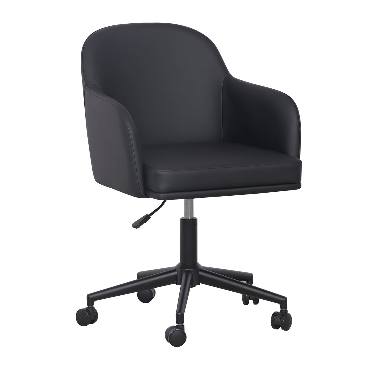 Sydney Office Desk Chair in Coal Black by TOV Furniture – photo 3 of 7