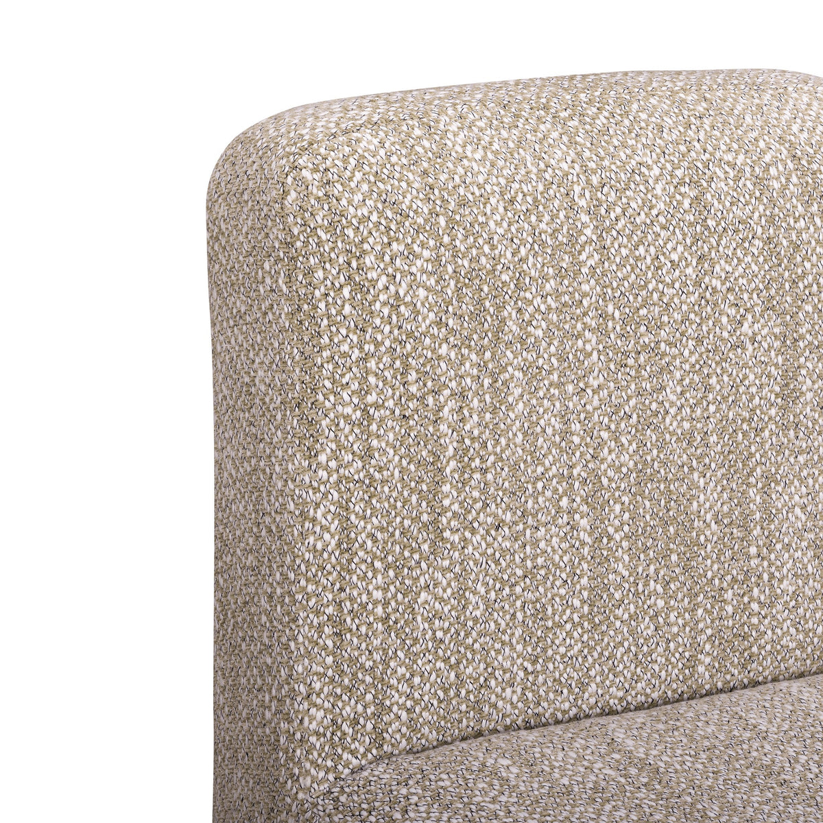 Tomlin Beige Knubby Performance Fabric Dining Chair by TOV Furniture – photo 8 of 9