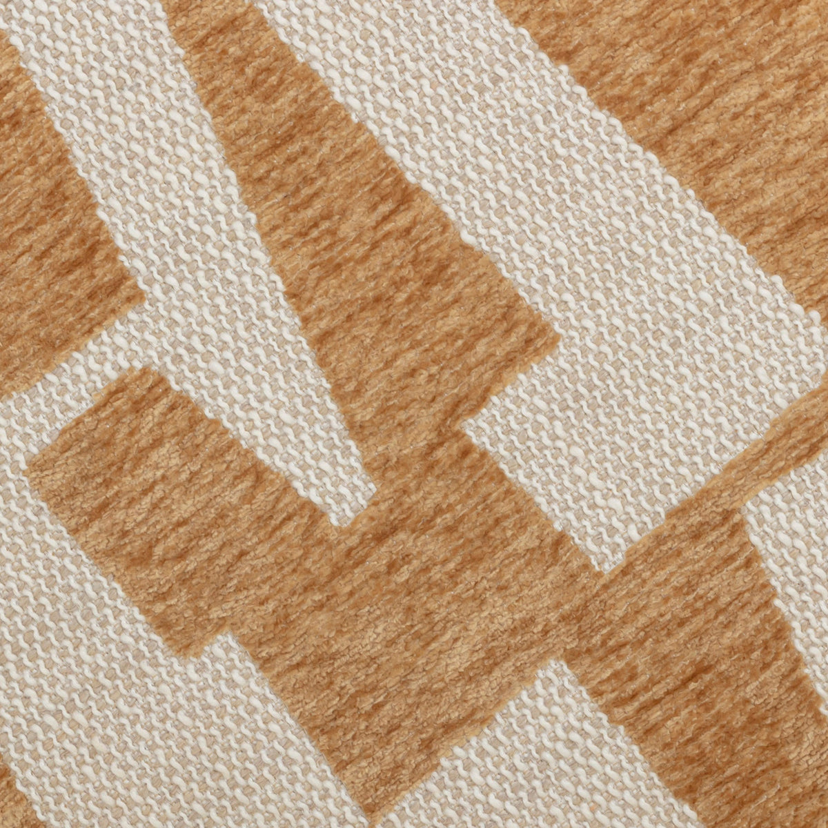 Bisou Curry Performance Jacquard Ottoman by TOV Furniture – photo 5 of 5